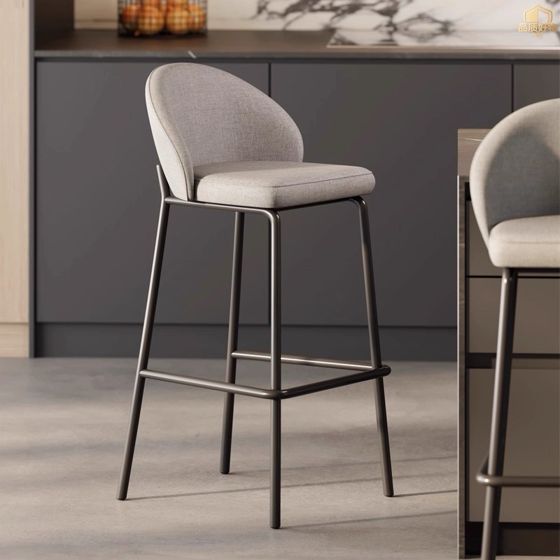 義式現代 北歐設計師高腳椅-JD