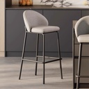 義式現代 北歐設計師高腳椅-JD