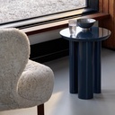 現代藝術 簡約設計 圓邊幾 床頭圓桌