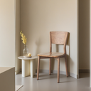 北歐風  實木小蠻腰餐椅 YL