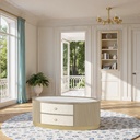 橢圓貝殼茶几 QJ-FN41