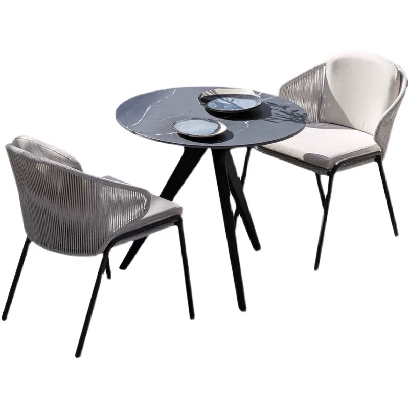 戶外 鋁合金 岩板圓桌 MY102802