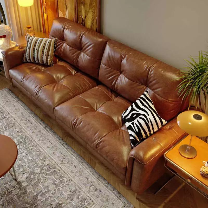 中古侘寂風 皮沙發 OL-星雲#