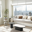 義式極簡 微晶石面 組合茶几 YJJ2518#大