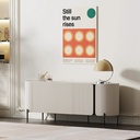 義式現代 烤漆金屬腳 餐邊櫃（尺寸定制）