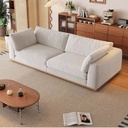 現代簡約發風 直排可拆洗模塊羽絨布沙發 OL-逸語#