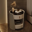 現代輕奢 皮質高端 床頭櫃 ST021#