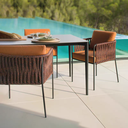 戶外家具 金屬框架 繩編扶手椅FBL-SY-P11