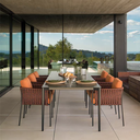 戶外家具 金屬框架 繩編扶手椅FBL-SY-P11