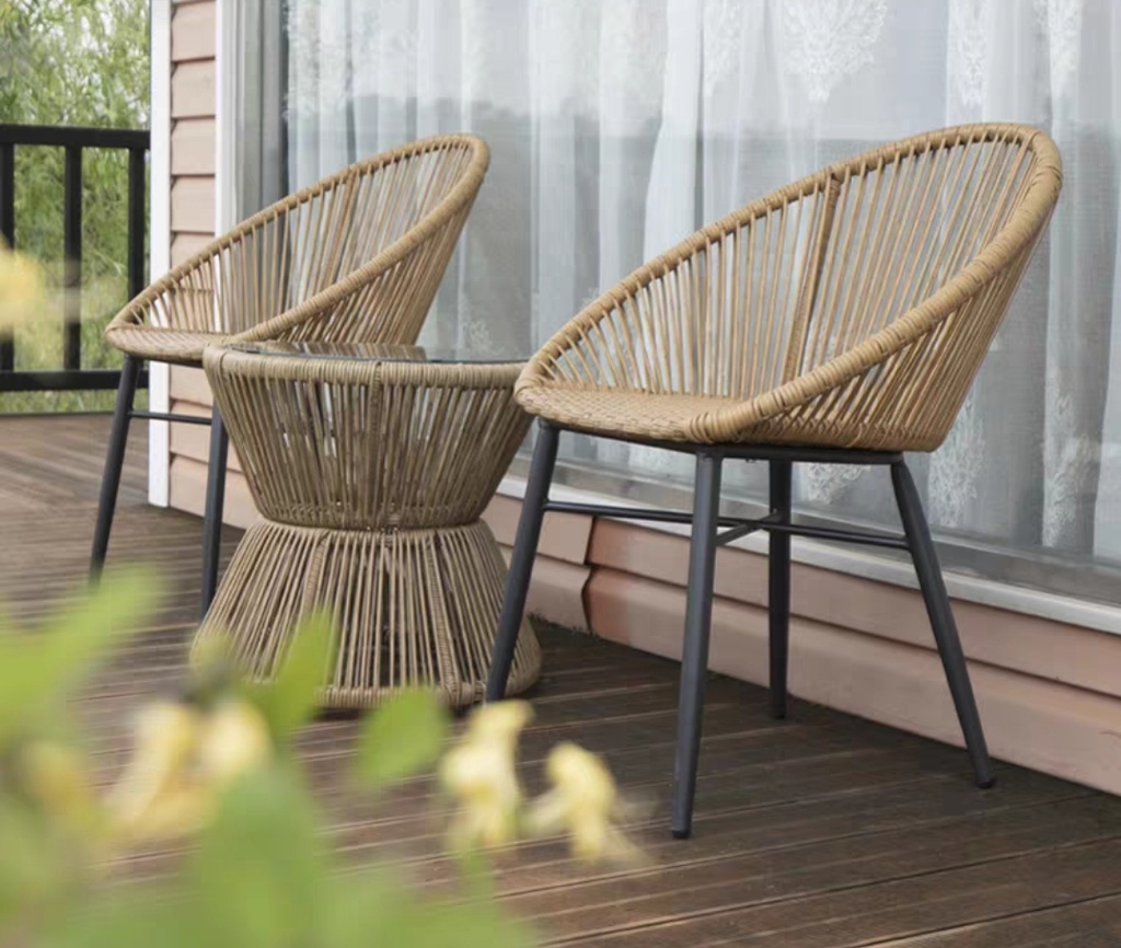 戶外家具 繩編 貝殼藤椅FBL-SY-P20