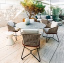 戶外桌椅 藤編 鋁架扶手椅FBL-SY-P23