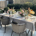 戶外桌椅 異形靠背 繩編單人椅FBL-SY-P28