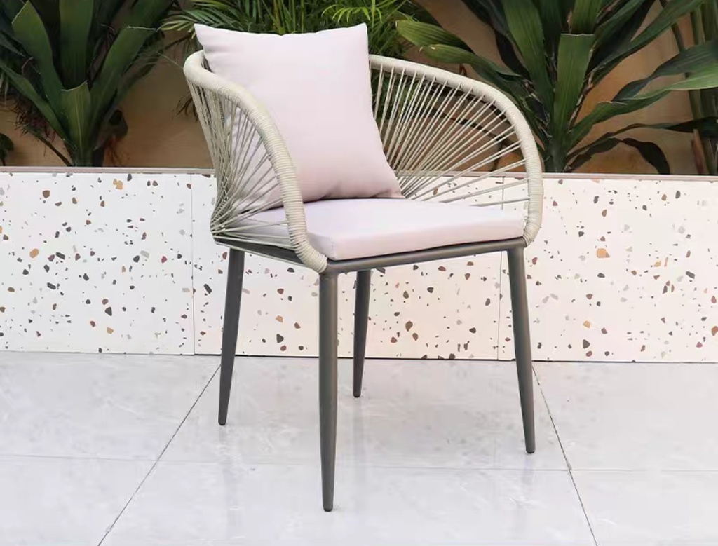 戶外桌椅 鋁架 繩編香格里拉椅FBL-SY-P31