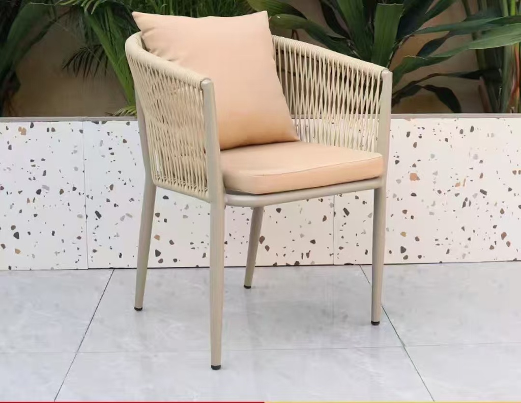 戶外家具 防水編藤 鋁架休閑單椅FBL-SY-P07