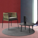 戶外家具 金屬框架 防水繩編單椅FBL-SY-P08