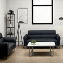 商務辦公 優質西皮 鋼架沙發 雙人位 ZY-S318