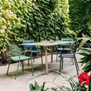 戶外桌椅 鋁材 扶手休閑椅QY-SY-C10