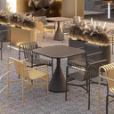 戶外家具 鋁材 高背弧形椅FBL-SY-C20