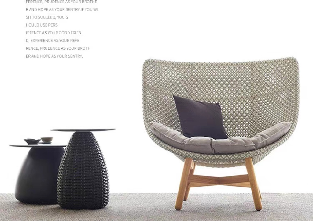 戶外家具 繩編 小圓墩圓桌FBL-SY-T10