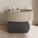 現代簡約 實木烤漆 雙層床頭櫃ST-8181B