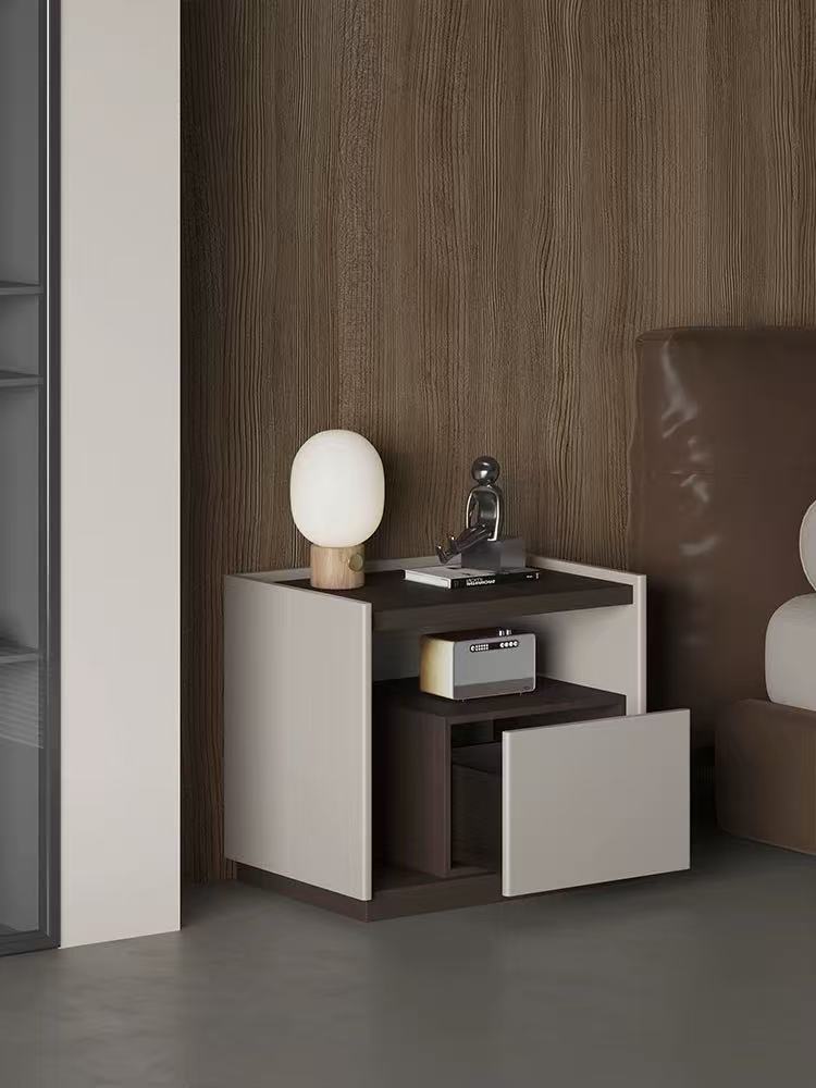 現代簡約 實木烤漆 床頭櫃ST022#