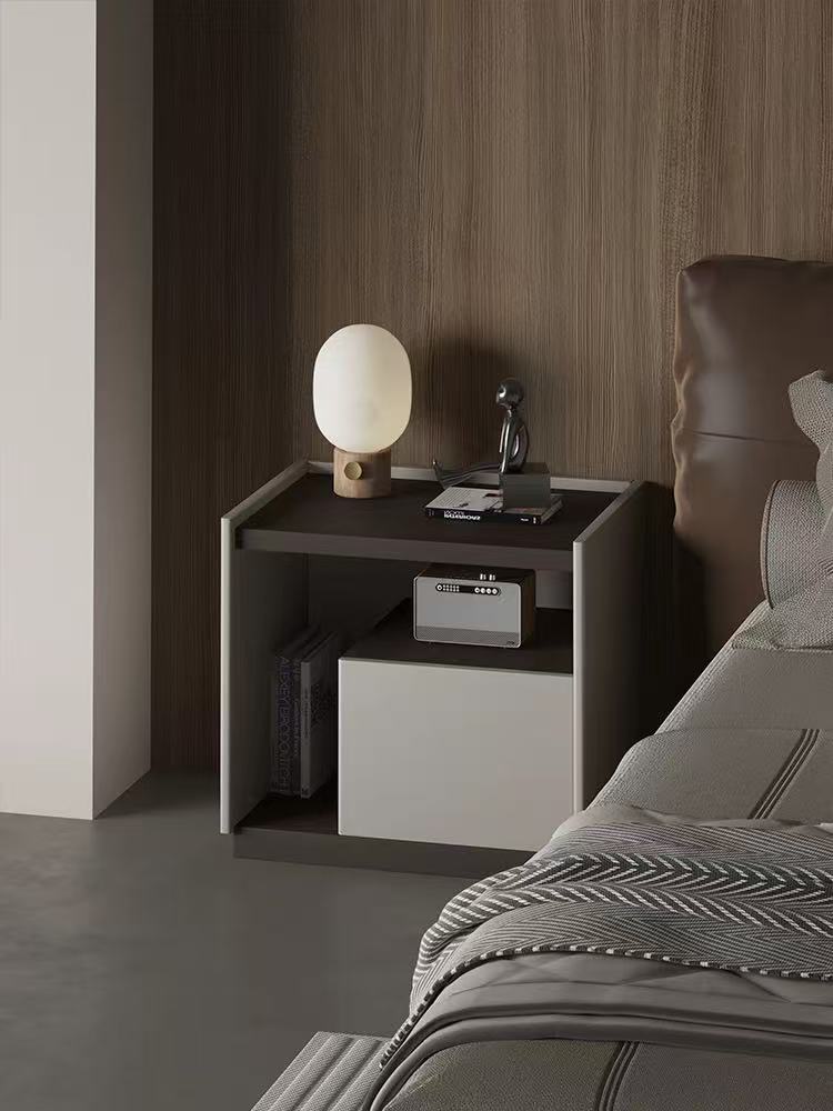 現代簡約 實木烤漆 床頭櫃ST022#