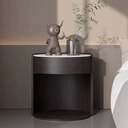 現代簡約 岩板面 實木床頭櫃ST-ST036#