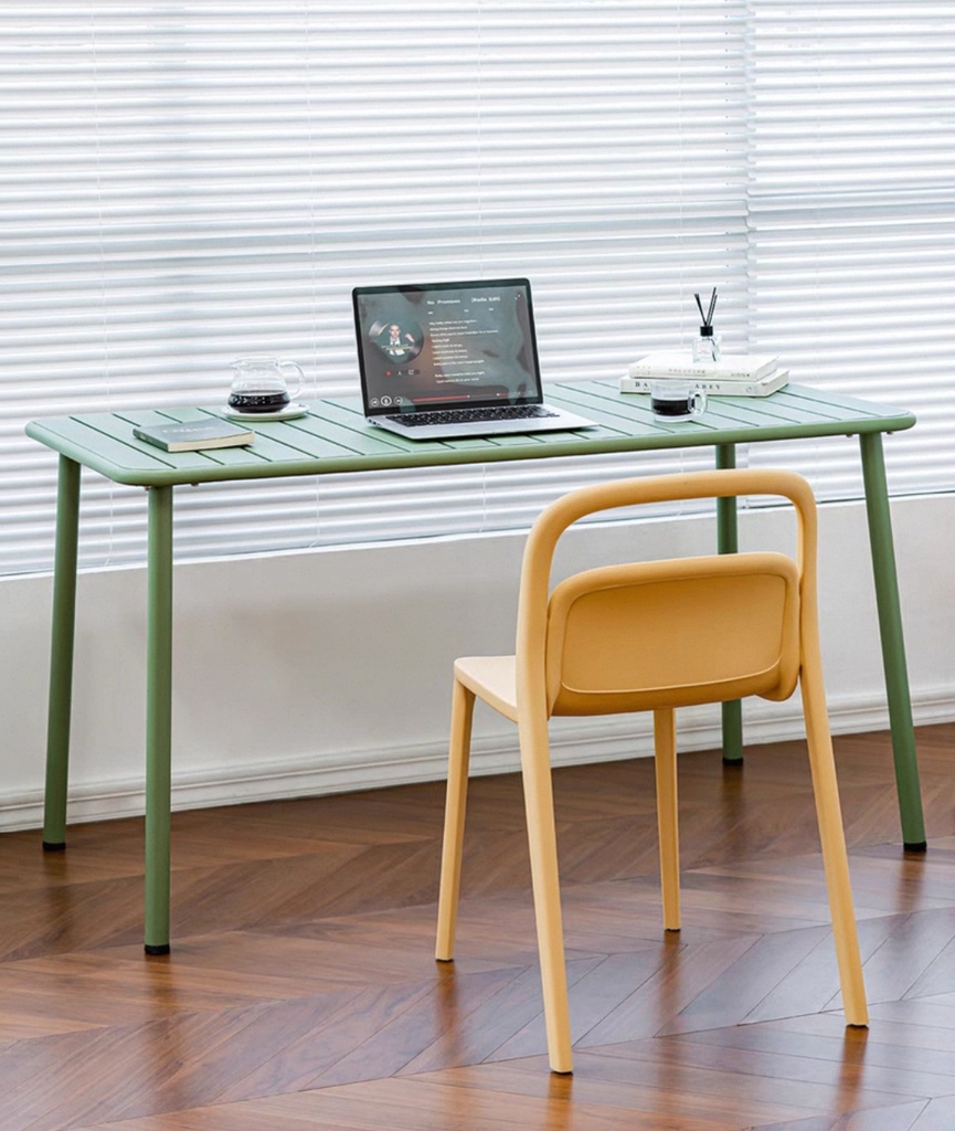 戶外桌椅 簡約 弧邊長桌QY-SY-A01