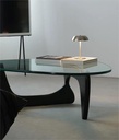 名品設計 白蠟木脚 玻璃茶几JD-CG0749