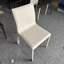 意式極簡 馬鞍皮 餐椅 