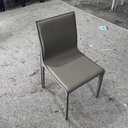 意式極簡 馬鞍皮 餐椅 