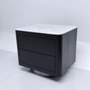 現代簡約 實木 床頭櫃ST143#岩板