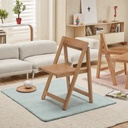 紅橡木 實木折疊椅 HFH-LY980#