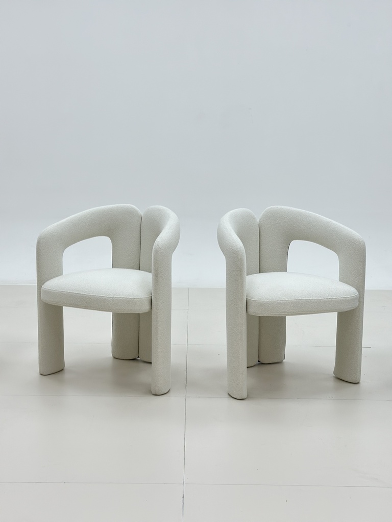 名品設計 布面扶手椅 CH-255A