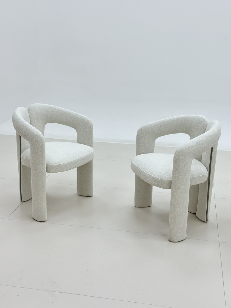 名品設計 布面扶手椅 CH-255A