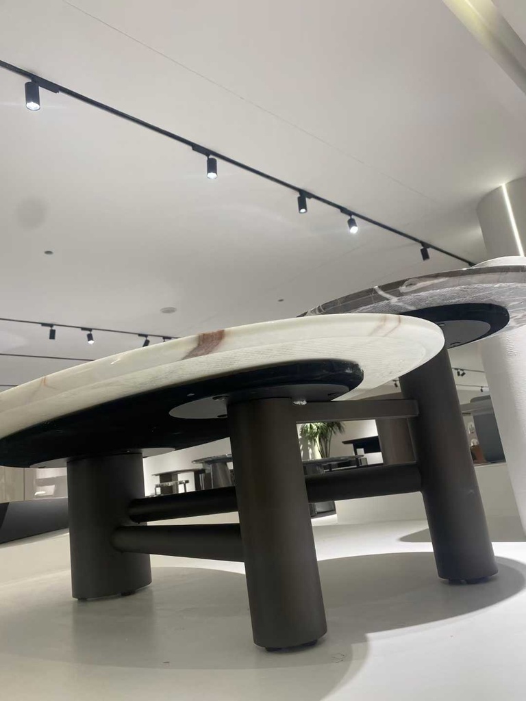 剎寂風 極簡設計 奢石茶几組合 YJJ-9022#