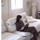 奶油風 直排帆船可調節靠背布沙發 OL-21991#