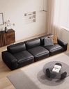 皮沙发大黑牛#