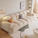 奶油風 棉花糖 貓爪佈沙發OL-2155#