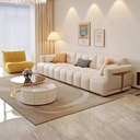 奶油風 直排小戶型頭層牛皮沙發 OL-212#