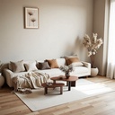 中古風簡約 客廳 實木組合茶几YJJ-2528