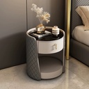 現代輕奢 皮質高端 床頭櫃 ST021#