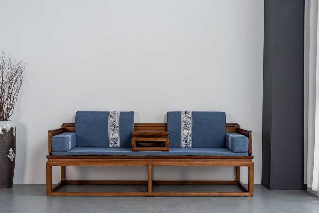 胡桃木雙人 啟程羅漢床