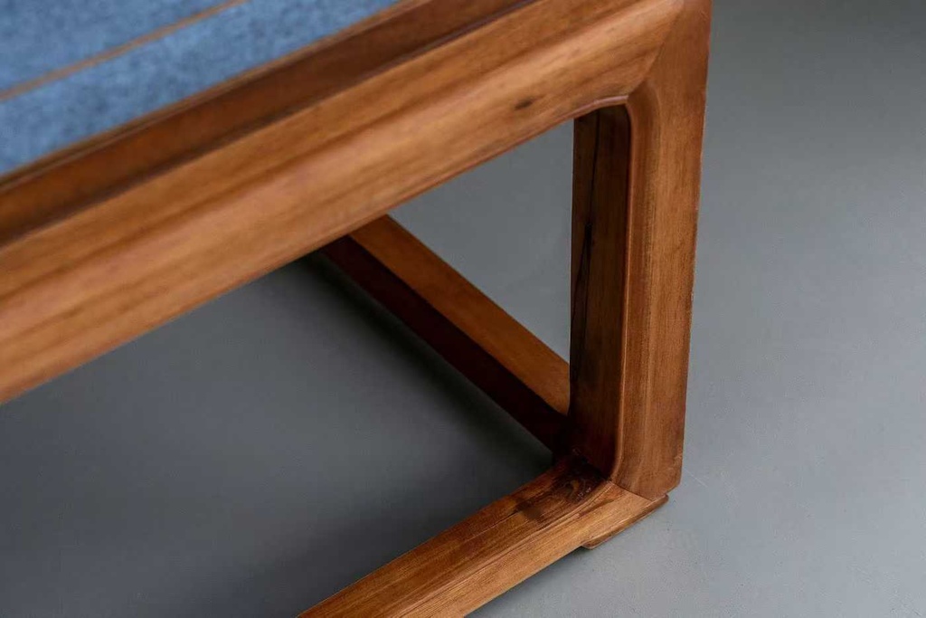 胡桃木雙人 啟程羅漢床