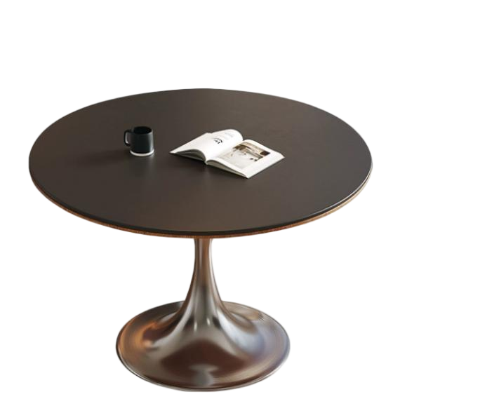 中古剎寂 岩板 圓形餐桌QC-53#OL