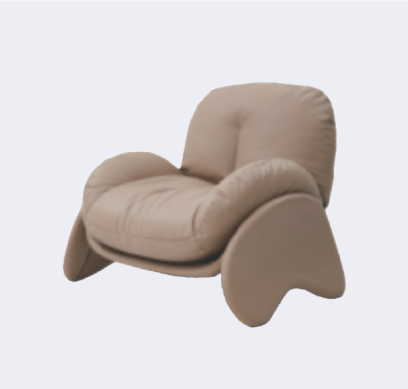 義式極簡 設計師款 軟包 扶手椅YFN-K248