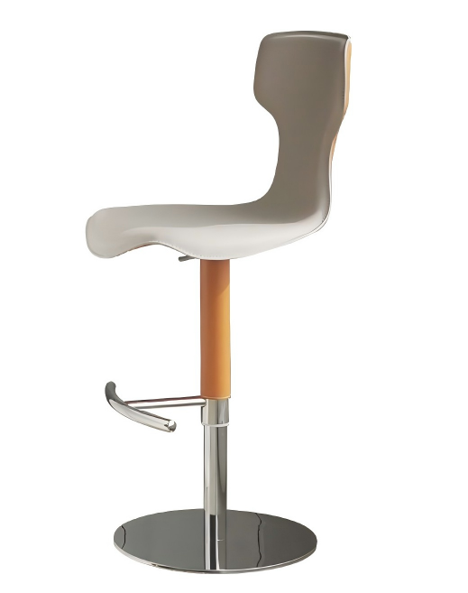 現代簡約  馬鞍皮 升降吧台椅XH2012