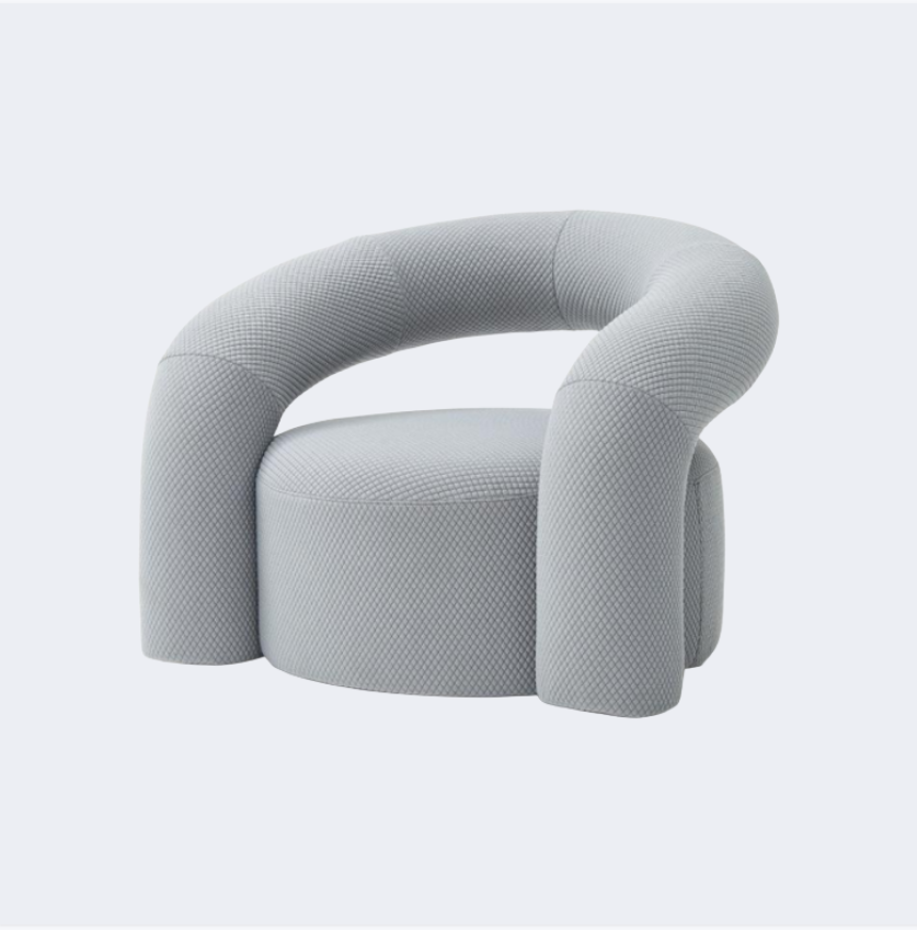 義式極簡 設計師款 異形 扶手椅YFN-K258