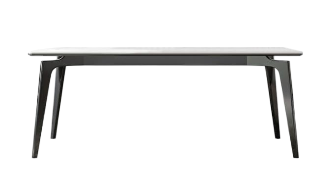 中古刹寂 岩板 長形實木餐桌2009#OL