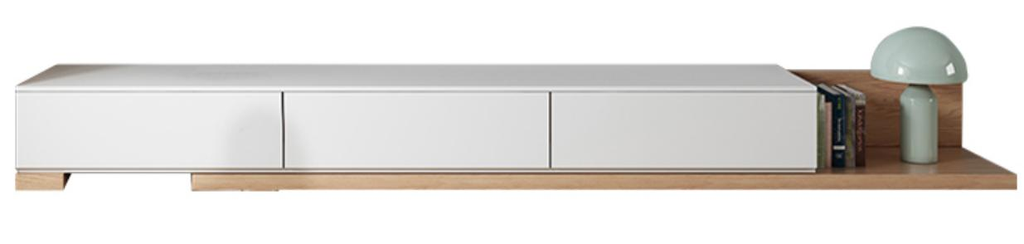 奶油風 可伸縮 三門地櫃 電視櫃902#OL